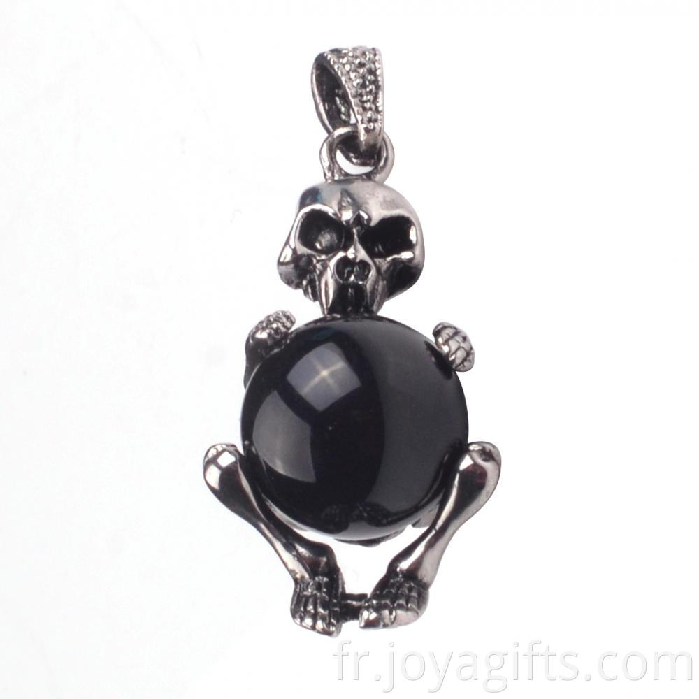 skull pendant charm